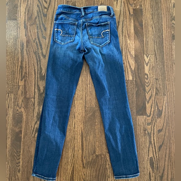 Blue Skinny Jeans from American Eagle Outfitters (Size 4 Regular) - Picture 2 of 2